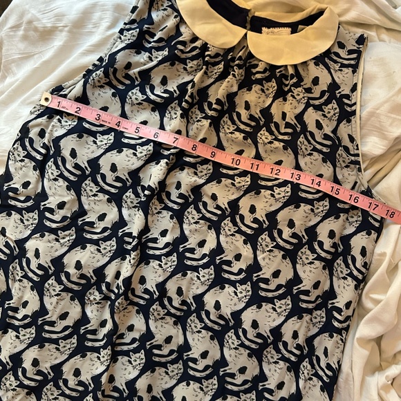 Anthropologie Cat Pattern Dress - Picture 16 of 16